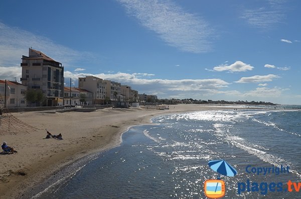 Photo de la plage du Grau d'Agde