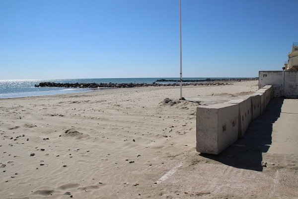 Le Grec beach in Palavas les Flots in France