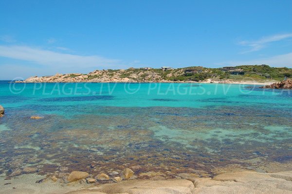 Beach in the Cala di Grecu - Cavallo island