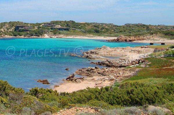 Photo de la plage de Grecu sur l'ile de Cavallo - Corse