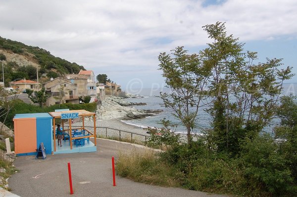 Griogione beach in Bastia (San Martino di Lota) in Corsica