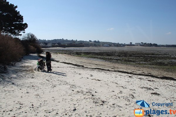 Photo de la plage de Groa Rouz de Roscoff