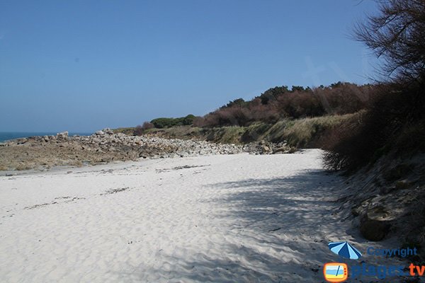 Dunes sur la plage de Groac'h Zu - Cléder