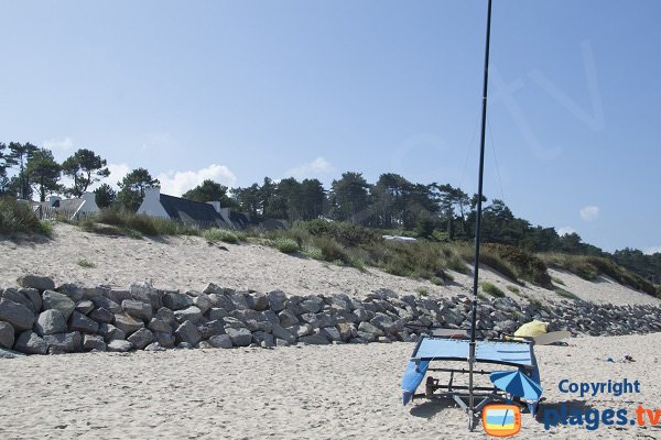 Bateau sur la plage du Guen - Erquy