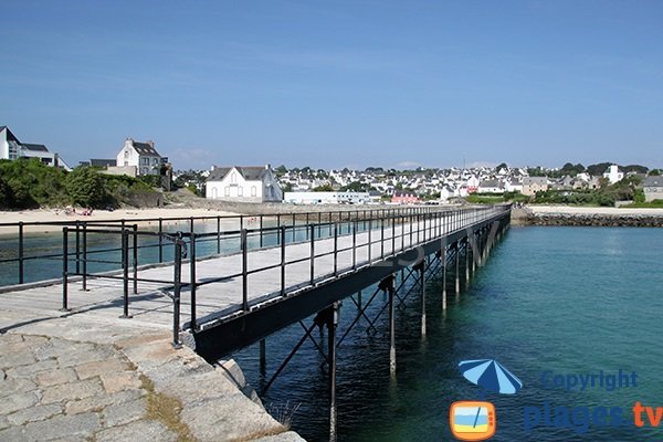 Passerelle de la plage de Guepratte - Audierne