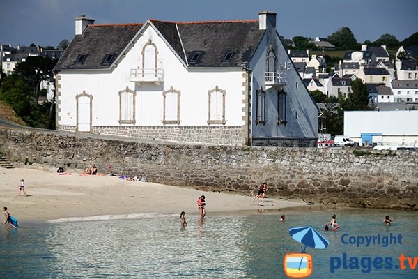 Jetée de la plage de Guepratte à Audierne