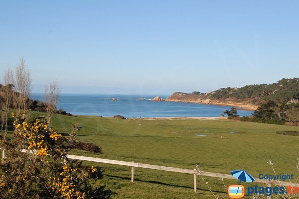 Plage du Guerzit: l'environnement