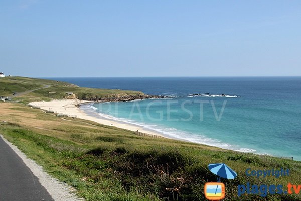 Photo de la plage de Gwendrez à Plouhinec - Finistère