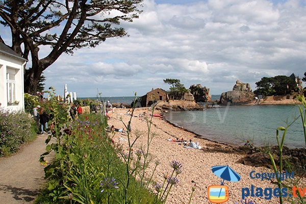 Plage principale de Bréhat - Bretagne