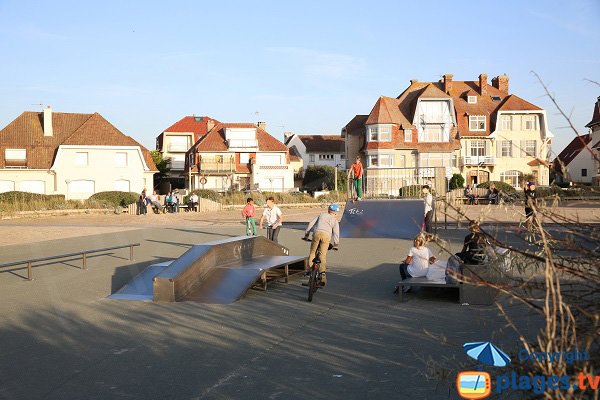 skate park in  Hardelot