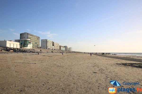 Spiaggia sorvegliata d'Hardelot