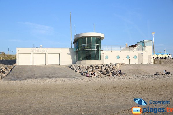 First aid station in Hardelot