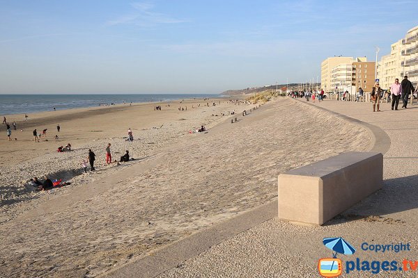 Photo of the Hardelot Neufchatel beach in France