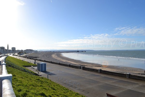 Photo of Le Havre beach in France