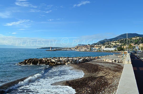 Hawaii-Strand in Menton