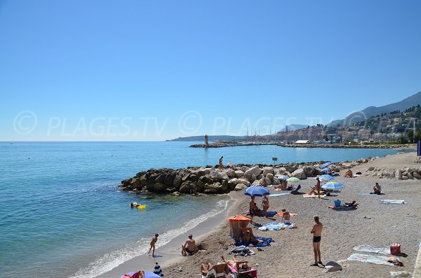 Menton beach - Hawai