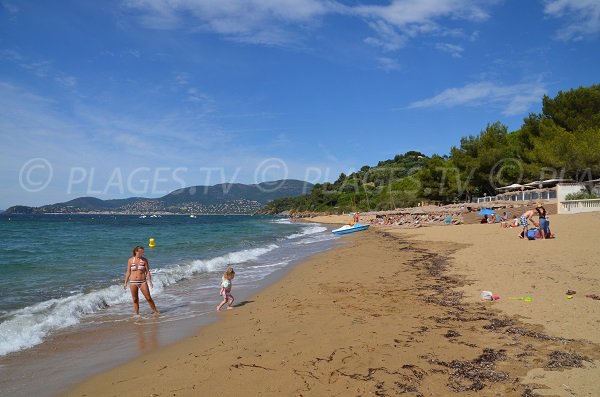 Héraclée beach in La Croix Valmer - Eastern Zone