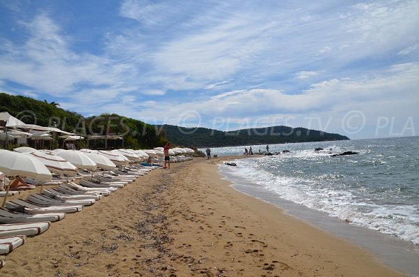 Plage privée d'Héraclée à La Croix Valmer