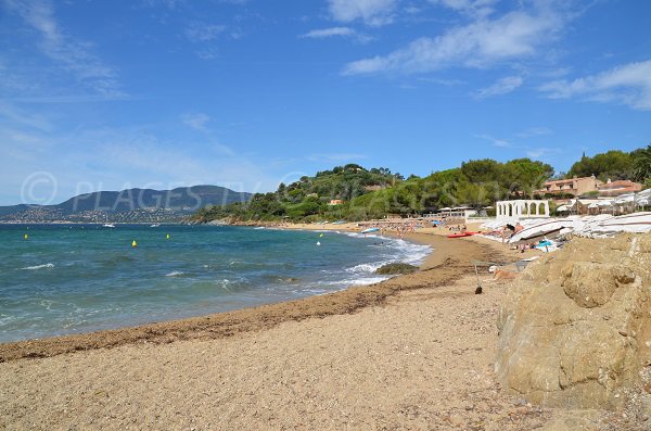 Vue globale de la plage d'Héraclée