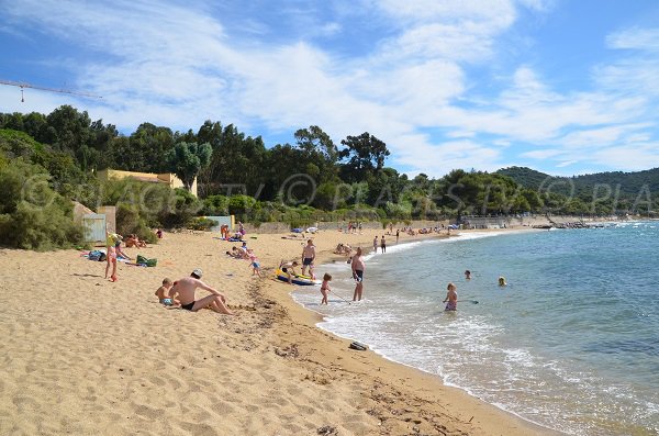 Beginning of the Gigaro beach - Heraclee area