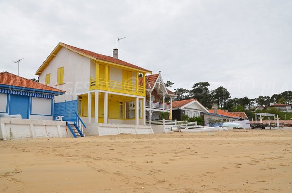 Photo de la plage d'Herbe au Cap Ferret