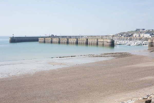 Photo de la plage du Herel à Granville