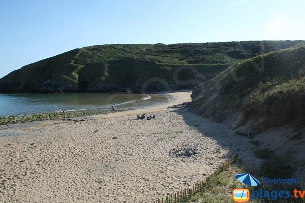 Beautiful beach in Belle Ile en Mer - Herlin