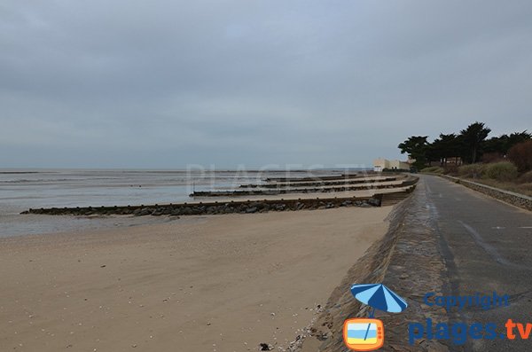 Plage de l'Hermitage à Moutiers en Retz