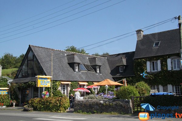 Créperie à proximité de la plage d'Hogolo