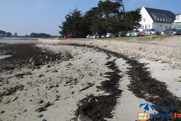 Centre Hélio Marin de Roscoff et sa plage