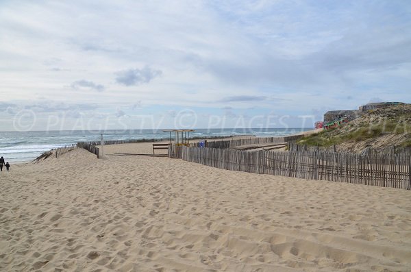 Trenino per la spiaggia di Horizon a Cap Ferret