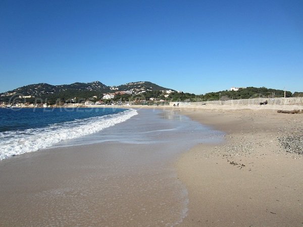 Foto della spiaggia dell'Almanarre a Hyères les Palmiers - Francia