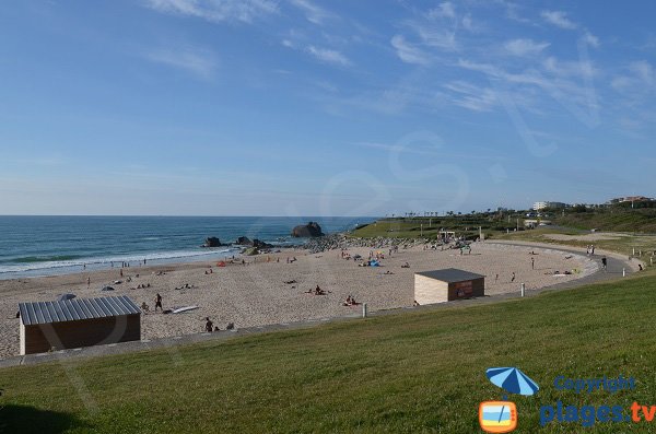 Photo de la plage Ilbarritz à Bidart et Biarritz