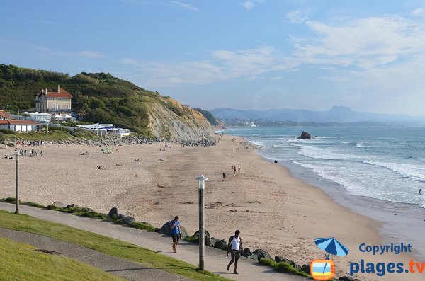 Spiaggia a Ilbarritz a Bidart - Francia