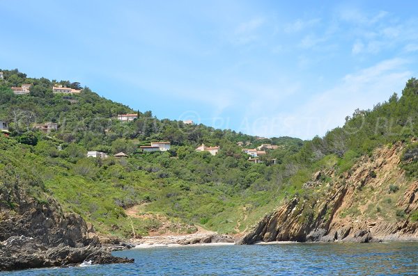 Foto della Spiaggia Invisibile a Bormes les Mimosas