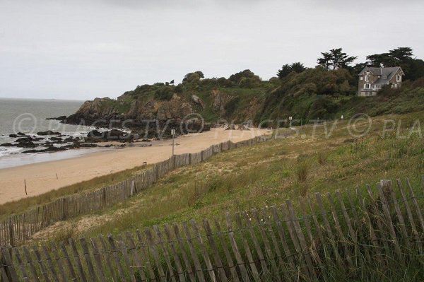 Photo de la plage des Jaunais de Saint Nazaire