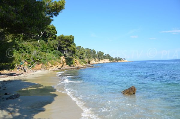 Cricca della spiaggia Jean Blanc del Lavandou