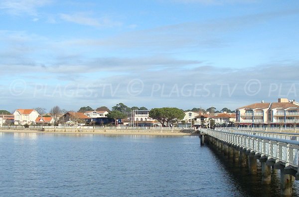 Photo de la plage de la Jetée d'Andernos les Bains