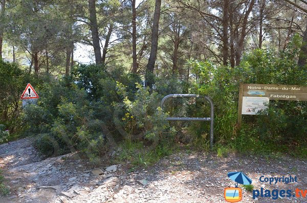 Sentier de la crique naturiste du Jonquet