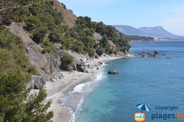 Crique du Jonquet à La Seyne sur Mer