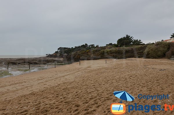 Photo de la plage de la Joselière à Pornic