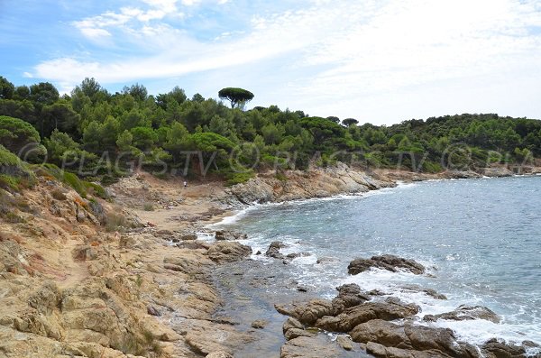 Foto vom Strand Jovat in La Croix Valmer