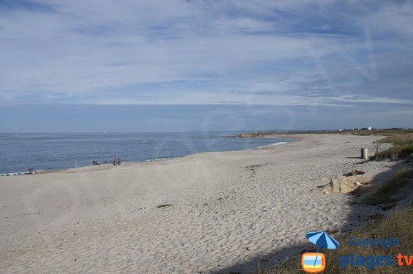 Naturist beach near Lorient - France