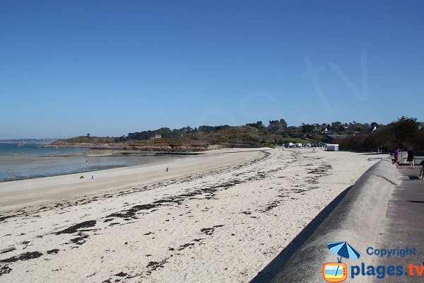 Plage de Kelenn à Carantec