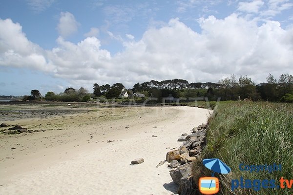 plage de Ker ar Guevel à Landéda dans le Finistère