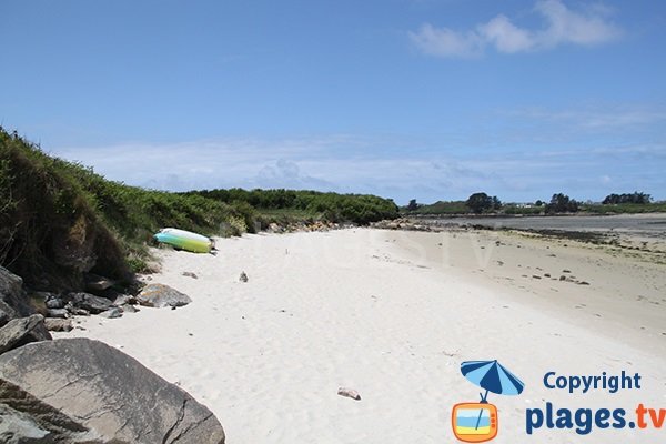 Photo de la plage de Ker ar Guevel à Landéda