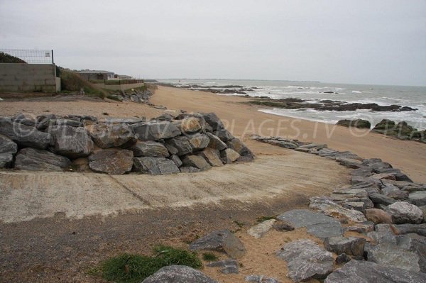 Spiaggia di Ker Elisabeth a La Turballe - Francia