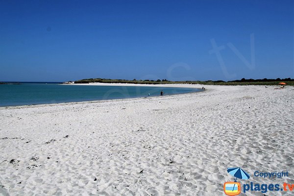 Photo de la plage de Ker Emma en Bretagne - Tréflez