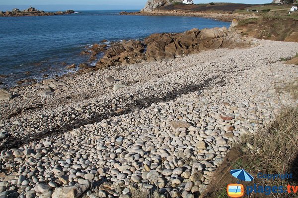 Environnement de la plage de Keraden