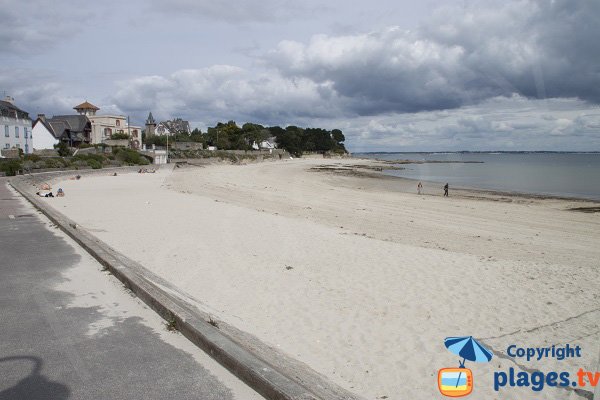 Promenade piétonne autour de la plage de Keraudé - St Pierre Quiberon